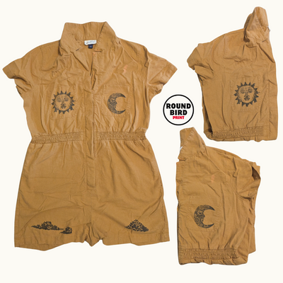 Sun and Moon Romper