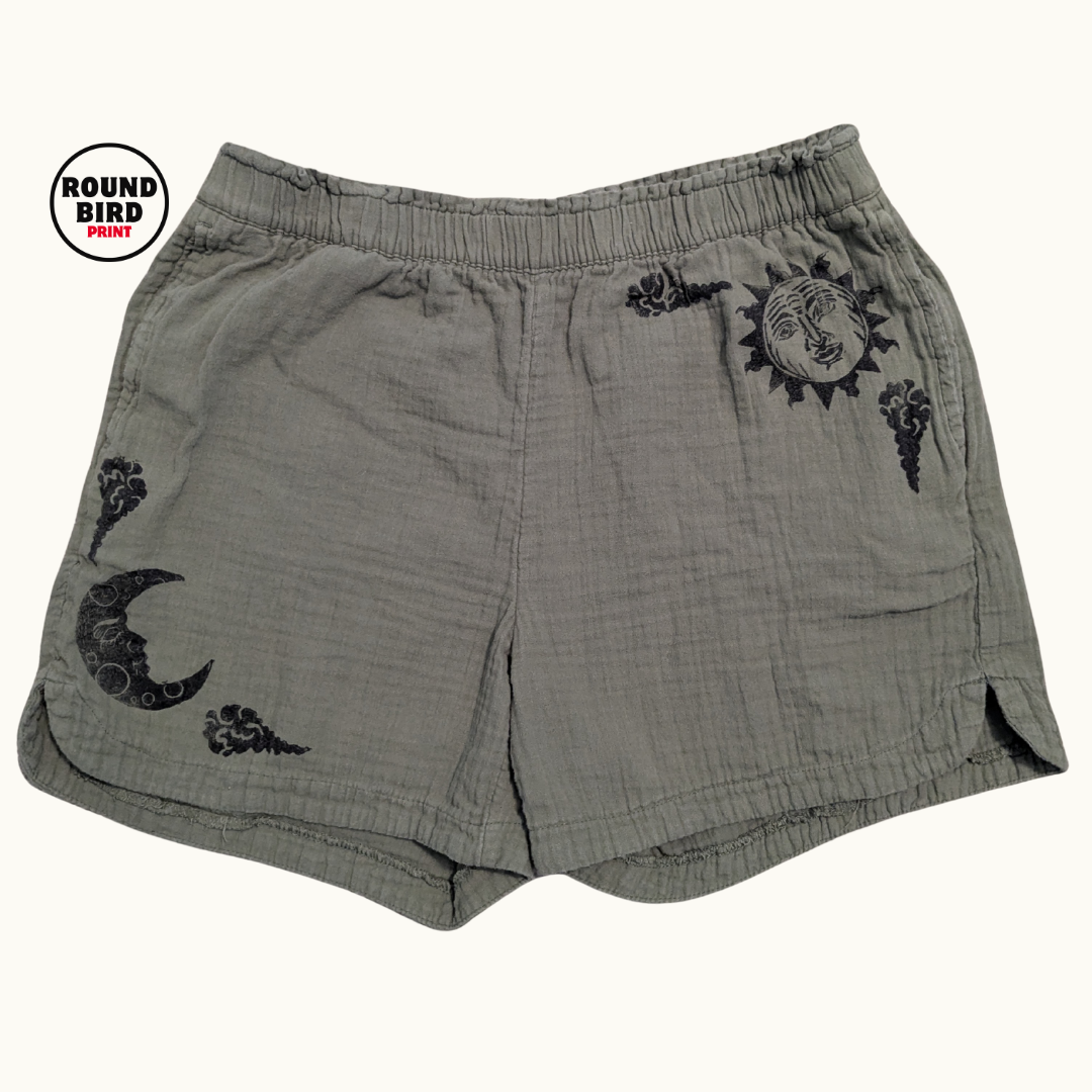 Sun and Moon Shorts